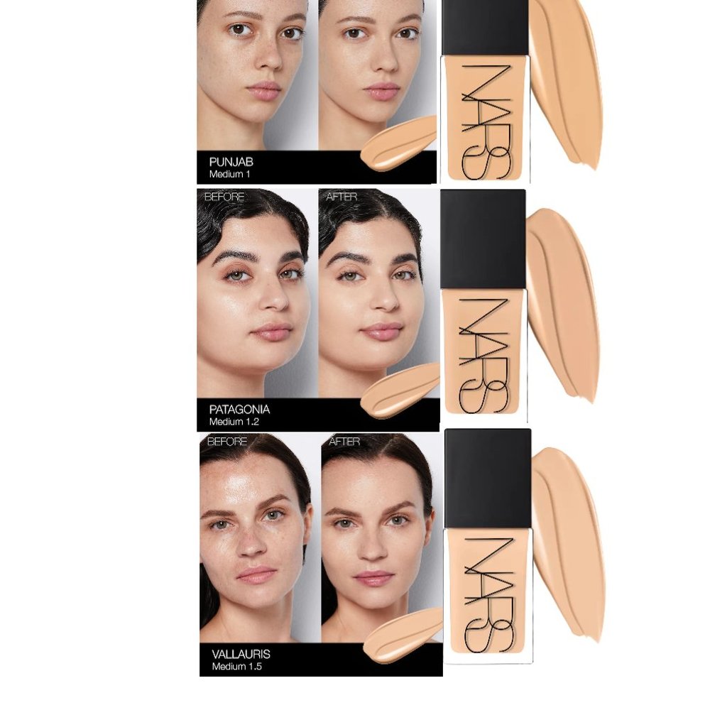 ✅ALL SHADES ~ NARS  Light Reflecting Advanced Skincare Foundation ~ NIB - Picture 14 of 16